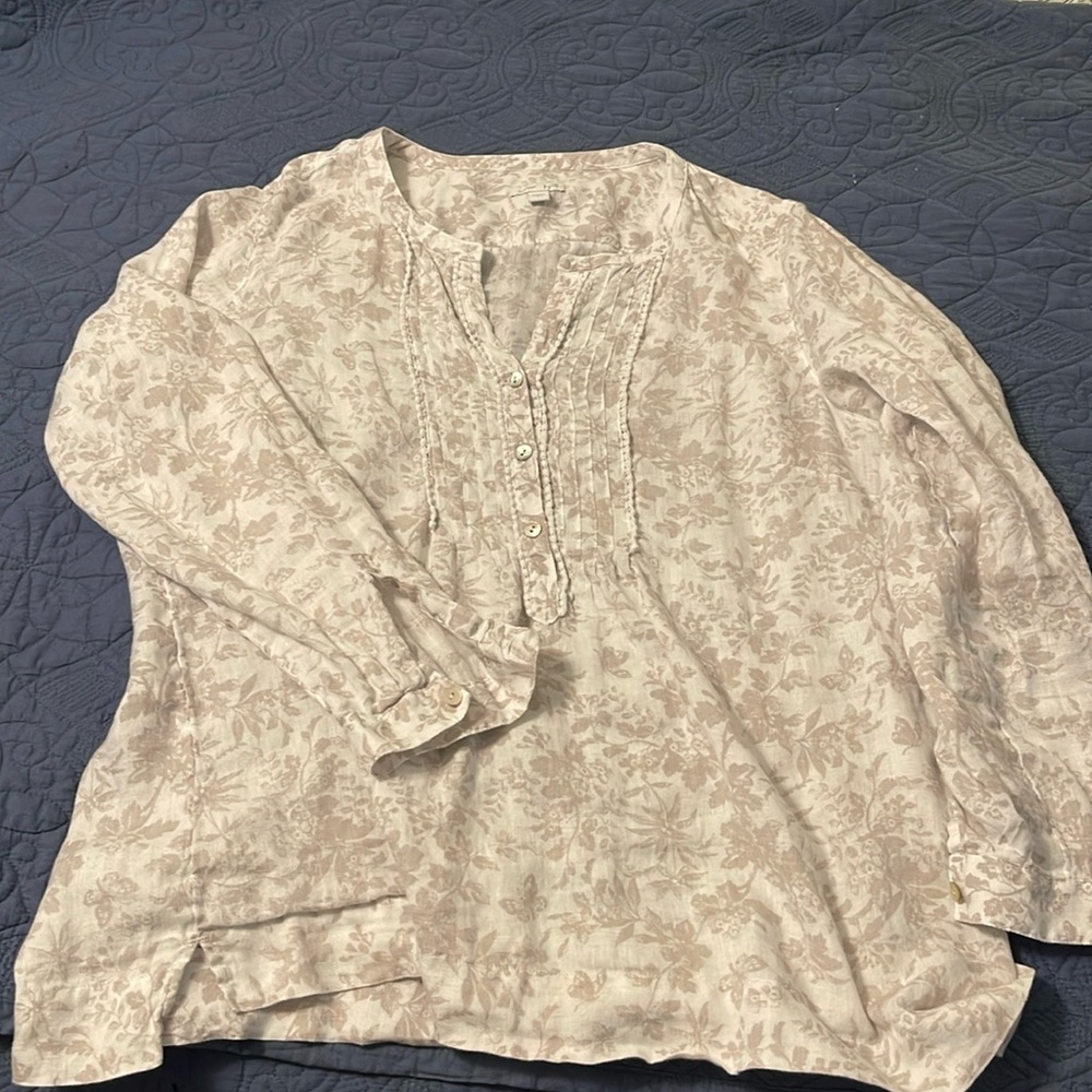JJill linen top